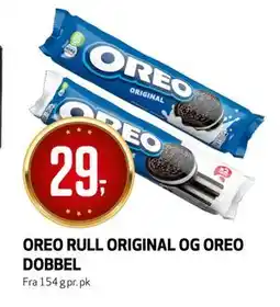 Bunnpris OREO RULL ORIGINAL OG OREO DOBBEL, NOK 29 tilbud