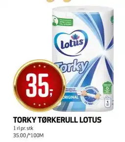 Bunnpris TORKY TØRKERULL LOTUS, NOK 35 tilbud