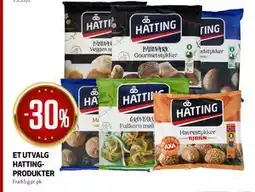 Bunnpris Et utvalg Hatting-produkter tilbud