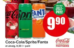 Spar Coca-Cola/Sprite/Fanta tilbud