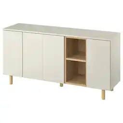 IKEA Ledamot Skap, lys gråbeige, 150x42x75 cm tilbud