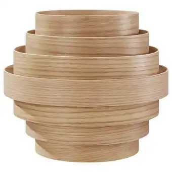 IKEA Dykarklocka Taklampeskjerm, hvitbeiset eikefiner, 40 cm tilbud