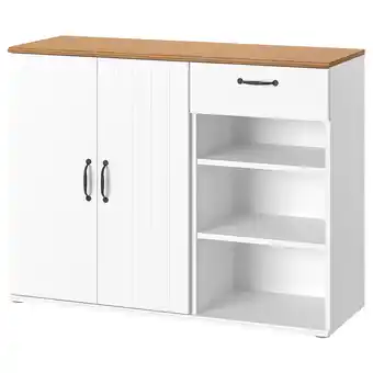 IKEA Skruvby Skjenk, hvit, 120x38x90 cm tilbud