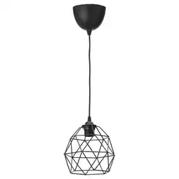 IKEA Brunsta / havsdjup Taklampe, svart, 20 cm tilbud