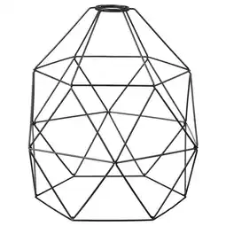 IKEA Brunsta Taklampeskjerm, svart, 30 cm tilbud