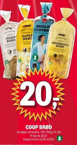 Coop Extra COOP Brød tilbud