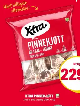 Coop Extra XTRA Pinnekjøtt tilbud