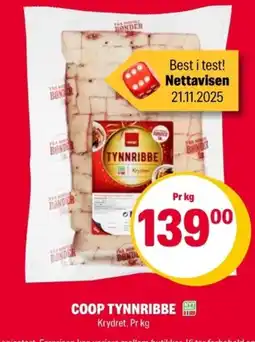 Coop Extra COOP Tynnribbe tilbud