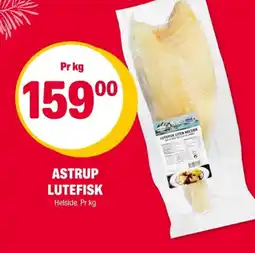 Coop Extra ASTRUP Lutefisk tilbud