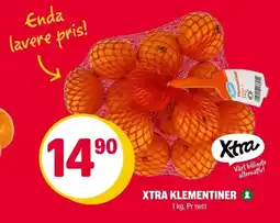 Coop Extra XTRA Klementiner tilbud