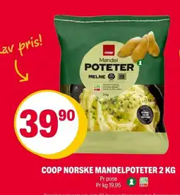 Coop Extra COOP Norske mandelpoteter tilbud