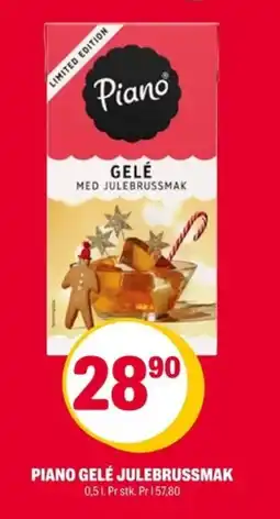 Coop Extra PIANO Gelé julebrussmak tilbud