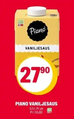 Coop Extra PIANO Vaniljesaus tilbud