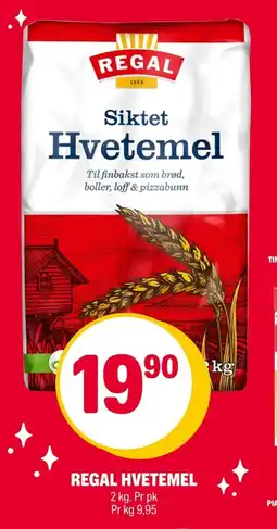 Coop Extra REGAL Hvetemel tilbud