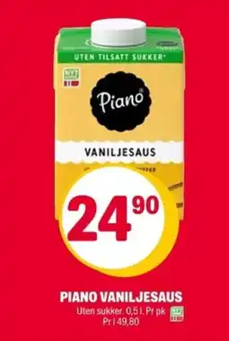 Coop Extra PIANO Vaniljesaus tilbud