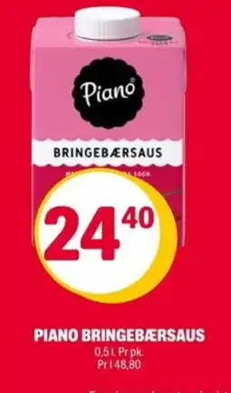 Coop Extra PIANO Bringebærsaus tilbud