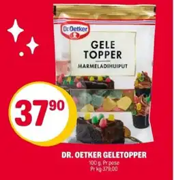 Coop Extra DR. OETKER Geletopper tilbud