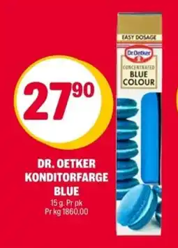 Coop Extra DR. OETKER Konditorfarge blue tilbud