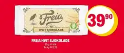 Coop Extra FREIA Hvit sjokolade tilbud