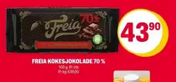 Coop Extra FREIA Kokesjokolade 70 % tilbud