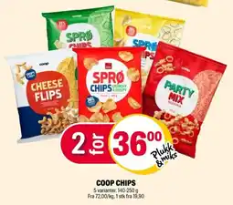 Coop Extra COOP Chips tilbud