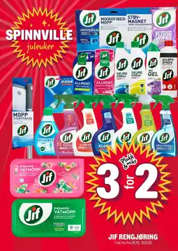 Coop Extra JIF Rengjøring tilbud