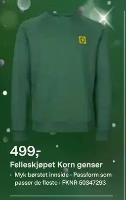Felleskjøpet Felleskjøpet Korn genser, NOK 499 tilbud
