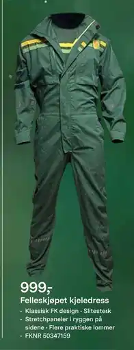 Felleskjøpet Felleskjøpet kjeledress, NOK 999 tilbud