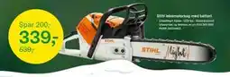 Felleskjøpet Stihl lekemotorsag med batteri, NOK 339 tilbud