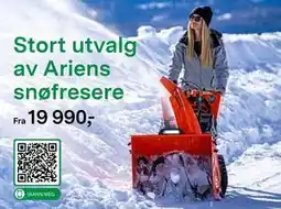 Felleskjøpet Stort utvalg av Ariens snøfresere tilbud