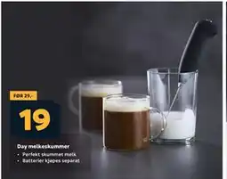 Megaflis Day melkeskummer, NOK 19 tilbud