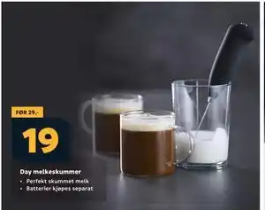 Day melkeskummer, NOK 19
