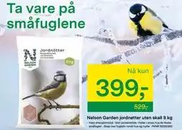 Felleskjøpet Nelson Garden jordnøtter uten skall 8 kg, NOK 399 tilbud