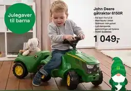 Felleskjøpet John Deere gåtraktor 6150R, NOK 1049 tilbud