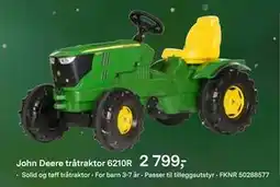Felleskjøpet John Deere tråtraktor 6210R, NOK 2799 tilbud
