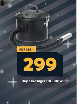 Megaflis Day askesuger 10L 800W, NOK 299 tilbud