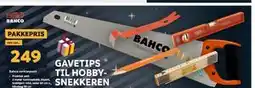 Megaflis Bahco verktøysett, NOK 249 tilbud