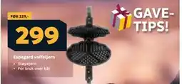 Megaflis Espegard vaffeljern, NOK 299 tilbud