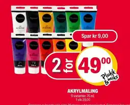 Coop Extra Akrylmaling tilbud