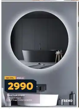 Megaflis Trend Fresh lysspeil, NOK 2990 tilbud