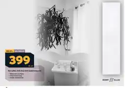 Megaflis BerryAlloc Hvit Snø slett baderomspanel, NOK 399 tilbud