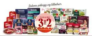 Julens pålegg og tilbehør