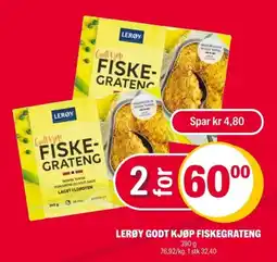 Coop Extra LERØY Godt kjøp fiskegrateng tilbud