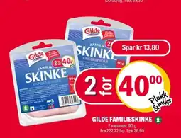 Coop Extra GILDE Familieskinke tilbud
