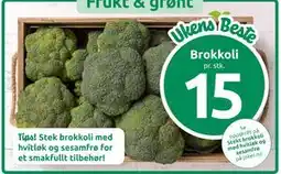 Joker Brokkoli., NOK 15 tilbud