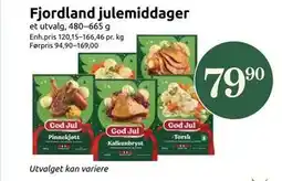 Joker Fjordland julemiddager, NOK 79.9 tilbud