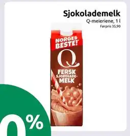 Joker Sjokolademelk tilbud