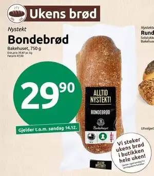 Joker Bondebrød, NOK 29.9 tilbud