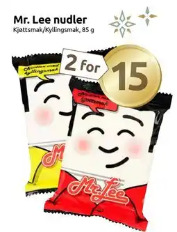 Joker Mr. Lee nudler, NOK 15 tilbud