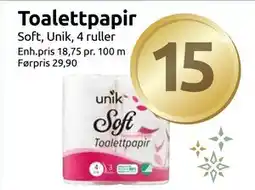 Joker Toalettpapir, NOK 15 tilbud